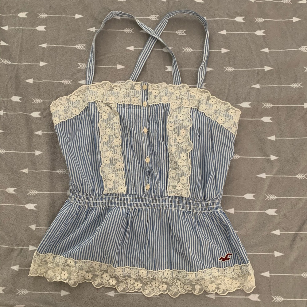 NWT Hollister Crossback Top Sz M
